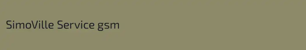 SimoVille Service gsm